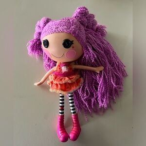 La La Loopsy Purple-Haired Doll with Orange Dress
